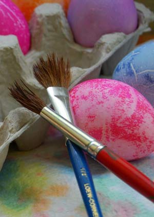 Tojásfestés és tojásdíszítés gyerekekkel