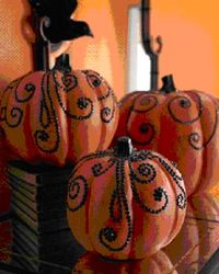 Töklámpás és egyéb tökből készült díszek Halloweenre