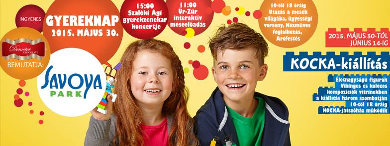 Gyermeknapi programok 2015 - Hétvégére 13+1 izgalmas program