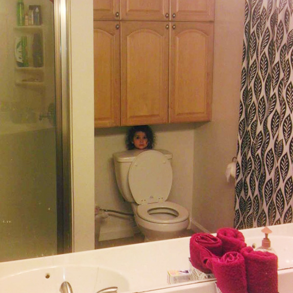 Fotók: ilyenek a gyerekek, amikor nem jól értelmezik a bújócskázást