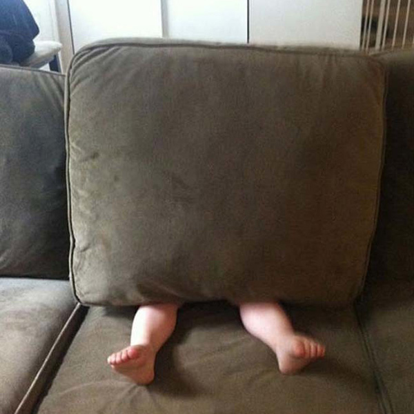 Fotók: ilyenek a gyerekek, amikor nem jól értelmezik a bújócskázást