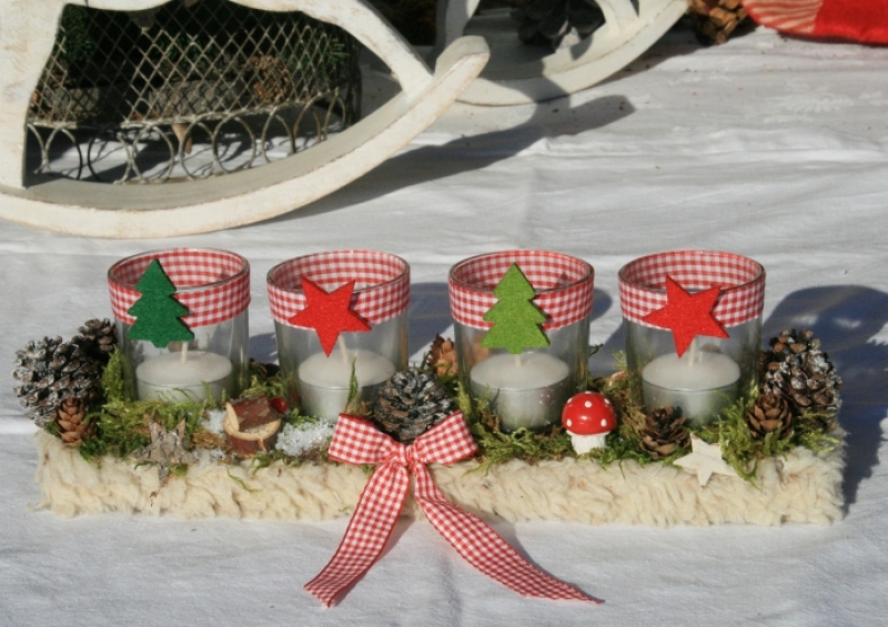 Fotók: 20 gyönyörű adventi koszorú házilag - Készítsd el a gyerekekkel!