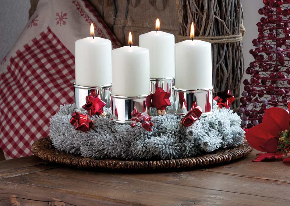 Fotók: 20 gyönyörű adventi koszorú házilag - Készítsd el a gyerekekkel!