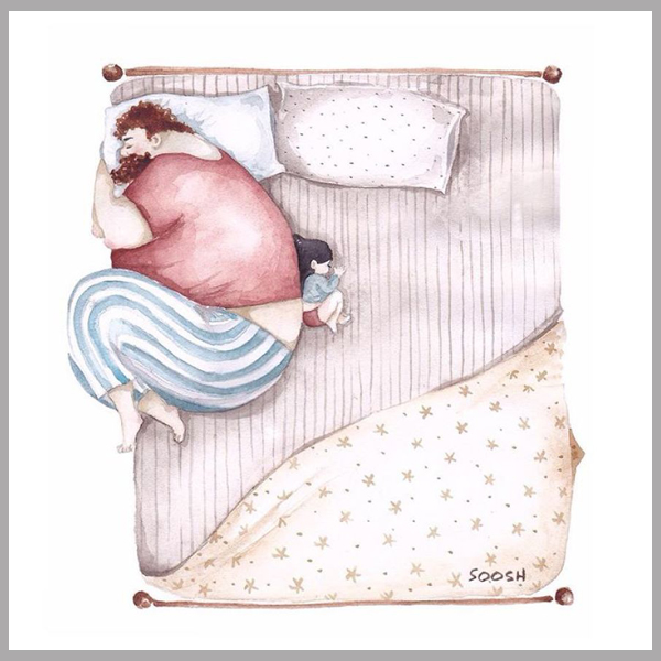 Így szeretik az apukák a kislányukat! 10 szívmelengető rajz, ami tökéletesen megmutatja, milyen a jó apa-lánya kapcsolat 