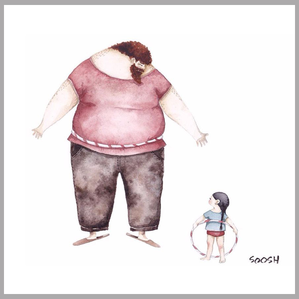 Így szeretik az apukák a kislányukat! 10 szívmelengető rajz, ami tökéletesen megmutatja, milyen a jó apa-lánya kapcsolat 