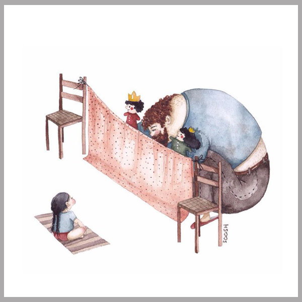 Így szeretik az apukák a kislányukat! 10 szívmelengető rajz, ami tökéletesen megmutatja, milyen a jó apa-lánya kapcsolat 