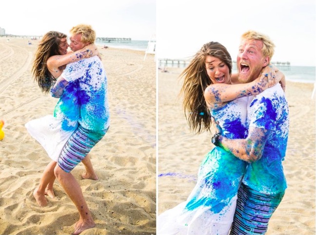 Kislányod születik vagy kisfiad? 13 aranyos fotós ötlet, hogyan jelentsd be a baba nemét a rokonságnak