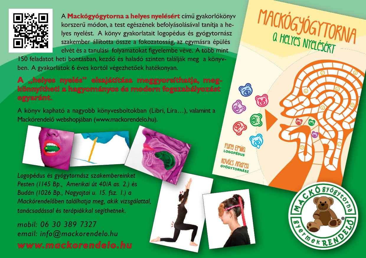 Nyelvlökéses nyelés – terápia otthonra
