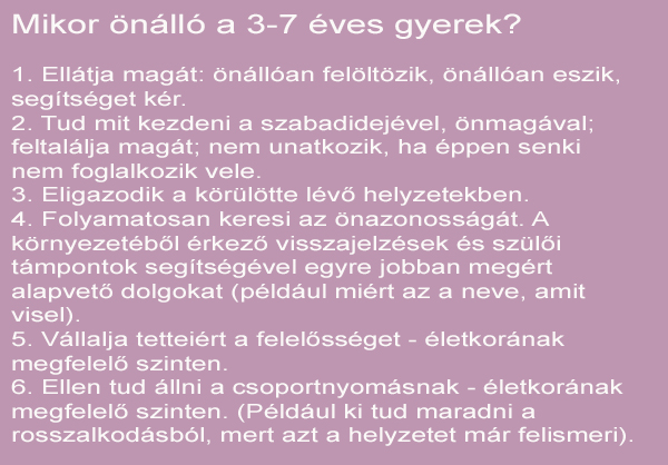 Elengedés, önállóságra nevelés, szülői hibák