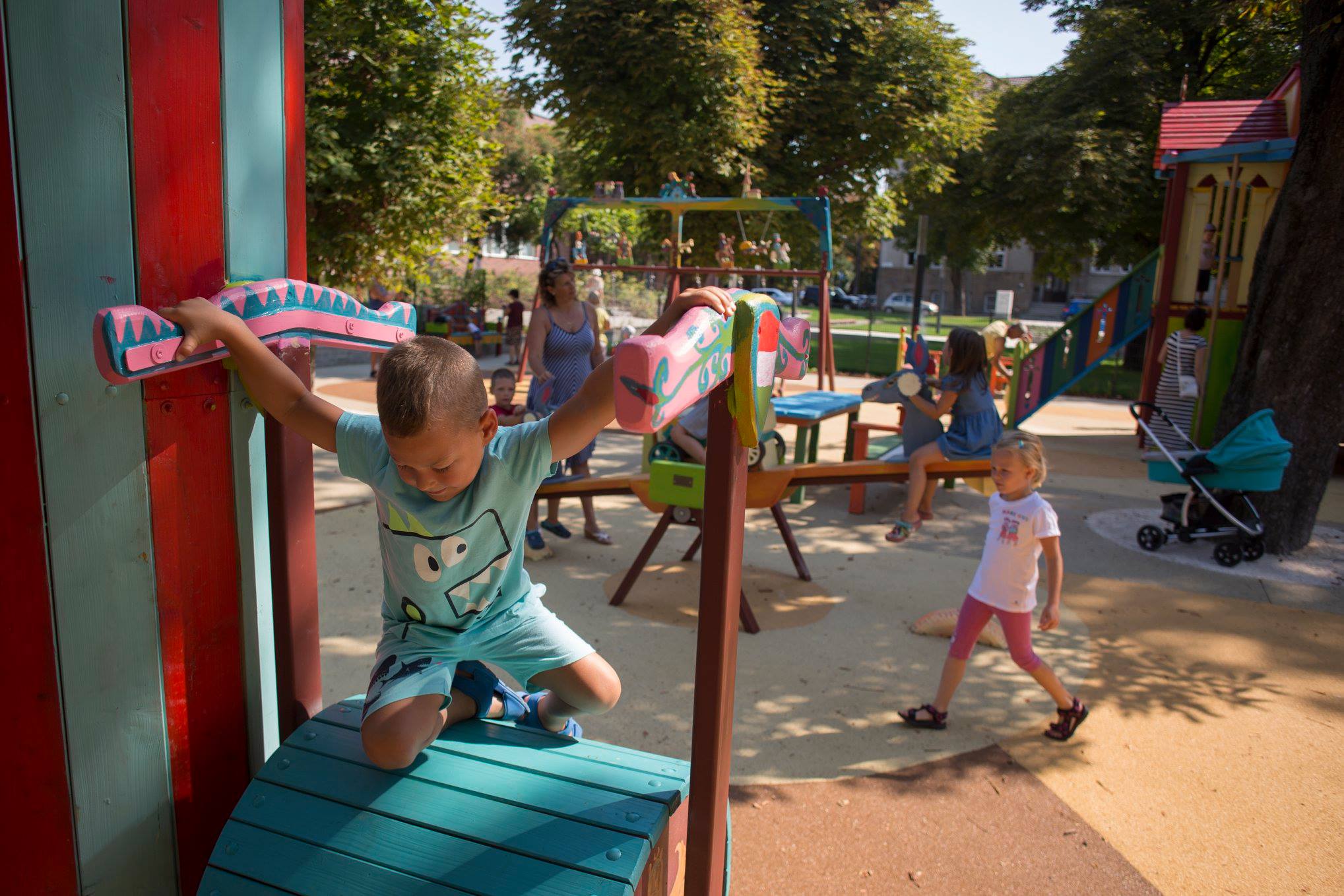 Újabb Kő Boldizsár-féle mesejátszótér Budapesten
