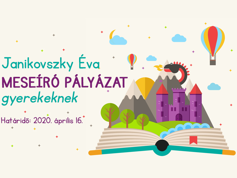 Janikovszky Éva meseíró pályázat gyerekeknek 2020: Témamegkötés nélkül várják a műveket! - Mutatjuk a részleteket
