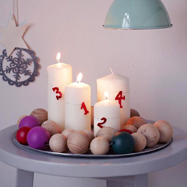 Adventi koszorú, adventi gyertyadísz házilag: 13 ötlet