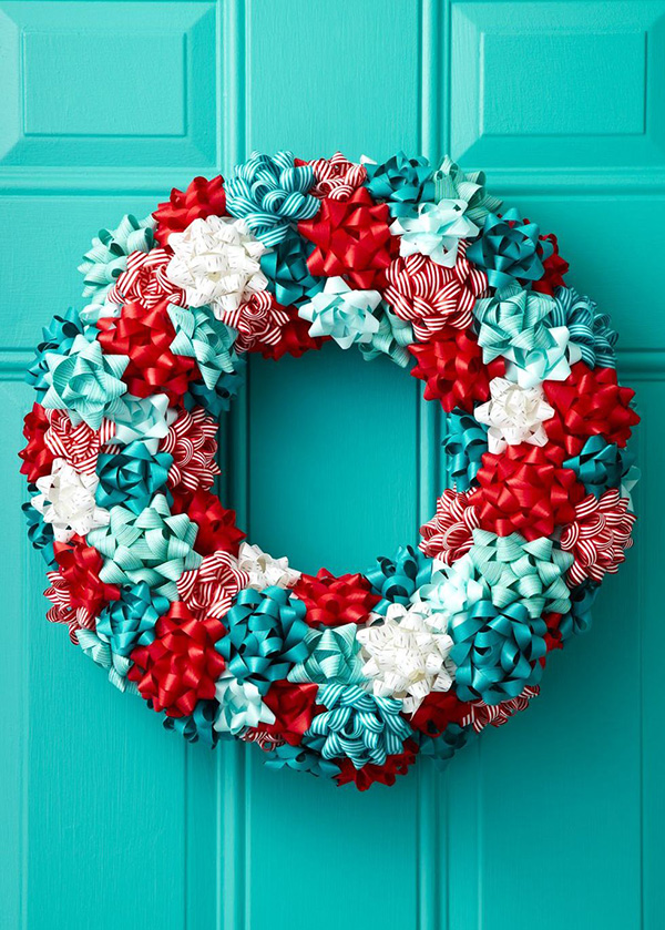 karácsonyi ajtódísz, kopogtató