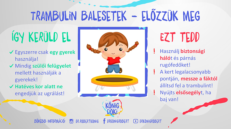 Ezért olyan veszélyes és káros az otthoni trambulin - Brutális gyerekbalesetekről számolt be a gyereksebész