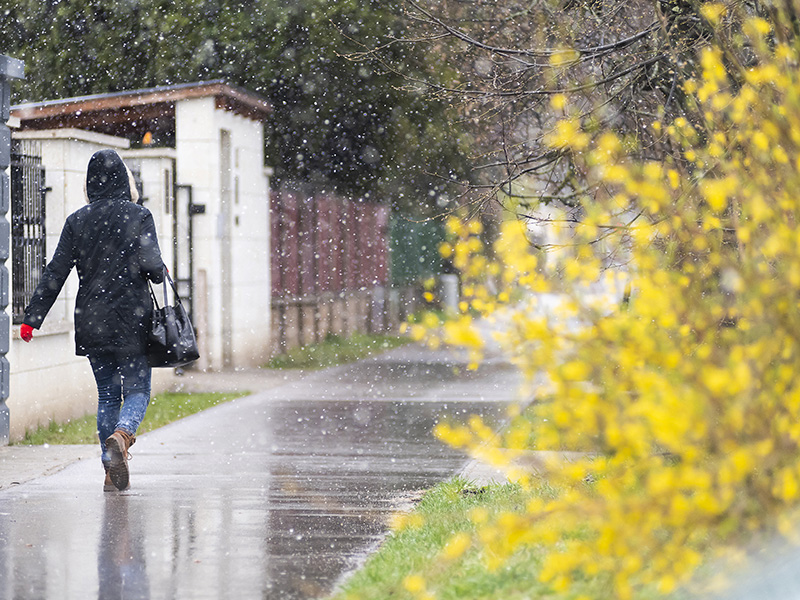 Szeszélyes április: A fél országot belepte a hó a húsvéti tavasz után - Fotók!
