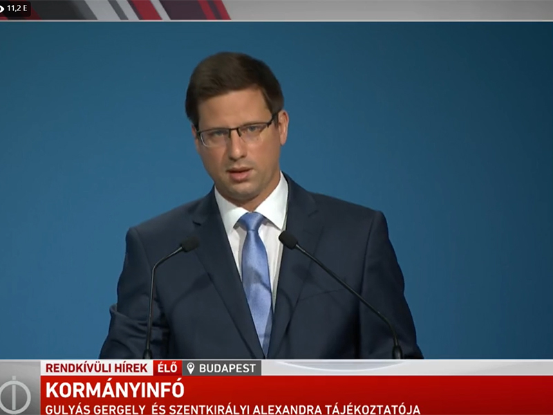 Gulyás Gergely: Augusztusig biztosan kell a védettségi igazolvány, ha rendezvényekre, szállodába akarsz menni